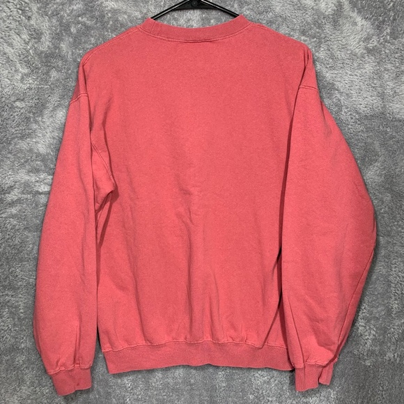 Soft As A Grape Naples Sweatshirt Women’s Small Red Crewneck Pullover 80/20 Cott - Picture 6 of 6